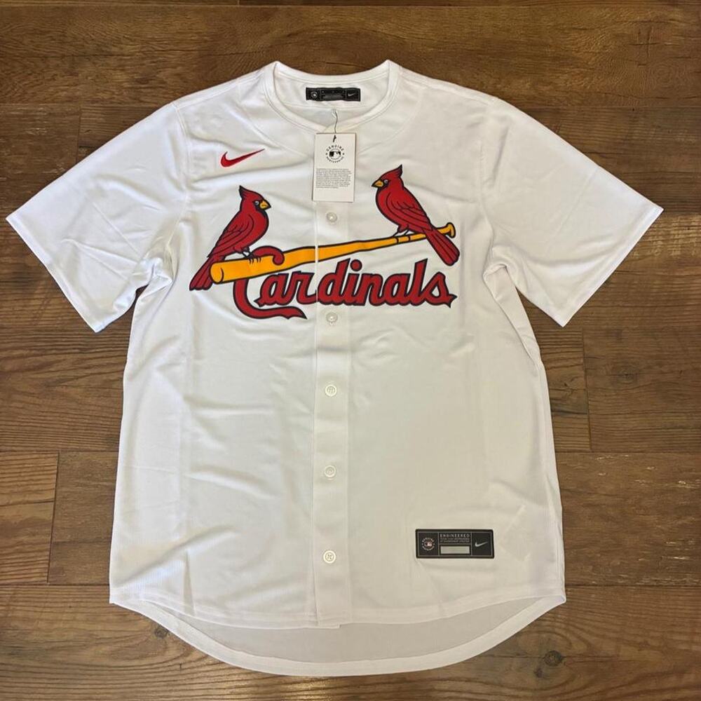 Nike st louis cardinals white